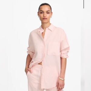 Madewell Oversized Button-Up Shirt